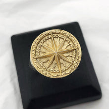 Load image into Gallery viewer, men's compass ring in 14k and 18k gold