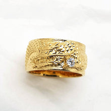 Load image into Gallery viewer, 14k 18k gold Korean dragon ring 5