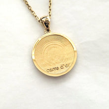 Load image into Gallery viewer, 14k 18k gold Haetae Korean lion pendant necklace Large