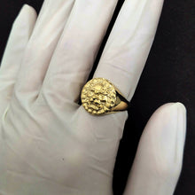 Load image into Gallery viewer, 14k 18k gold Haetae Korean lion ring
