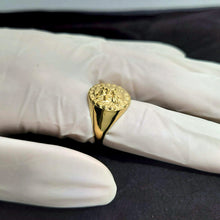 Load image into Gallery viewer, 14k 18k gold Haetae Korean lion ring