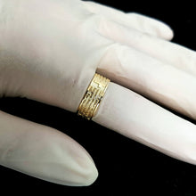 Load image into Gallery viewer, 14k 18k gold lord's prayer ring