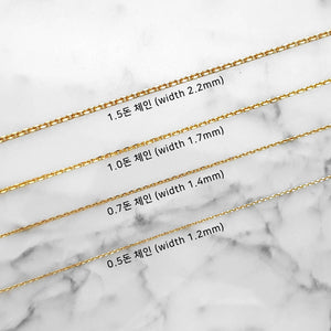 14k 18k gold crucifix pendant necklace 1 Medium 30mm