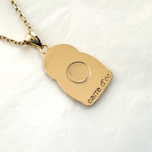 Load image into Gallery viewer, 14k 18k gold Buddha pendant necklace 2 Medium
