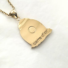 Load image into Gallery viewer, 14k 18k gold Buddha pendant necklace 1 Large
