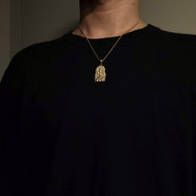 Load image into Gallery viewer, 14k 18k gold buddha pendant necklace 2 Large
