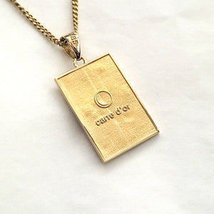 14k 18k gold Korean dragon pendant necklace 4