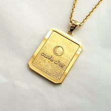 Load image into Gallery viewer, 14k 18k gold Korean dragon pendant necklace 2

