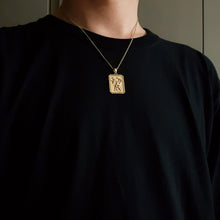 Load image into Gallery viewer, 14k 18k gold Korean dragon pendant necklace 2
