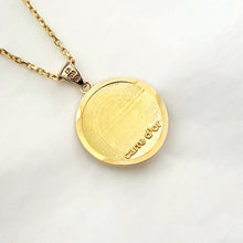 Load image into Gallery viewer, 14k 18k gold Haetae Korean lion necklace pendant 1 Medium for men
