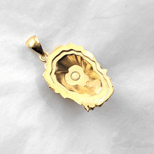 Load image into Gallery viewer, 14k 18k gold men&#39;s lion pendant necklace
