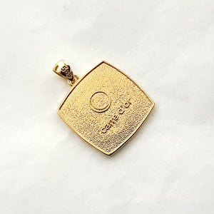 14k 18k gold Korean phoenix necklace pendant 1 for men and women